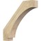 Ekena Millwork 6"W x 30"D x 30"H Imperial Rough Sawn Knee Brace, Douglas Fir BRC06X30X30IMP00RDF - alternate 1